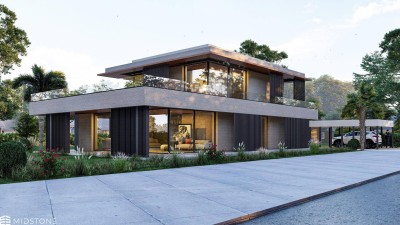 *Großzügiges Rohbau-Einfamilienhaus* Zwei Terrassen und weitläufigem Garten