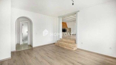 Leben wie im Eigenheim – Exklusive Maisonette mit Loggia und Kamin!
