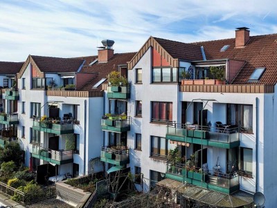 Ruhige Wohlfühloase über den Dächern von Hochdahl: Moderne 3-Zimmerwohnung mit Sonnen-Balkon