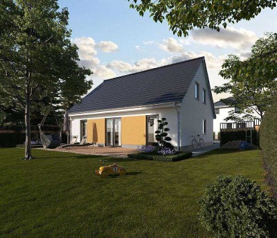 Mitwachshaus 148, Preis inkl. Grundstück, massiv gebaut