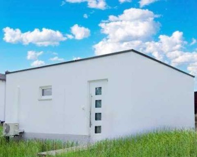 Neuwertiges Tiny House im Bauhausstil auf gepachtetem Grundstück in schöner Lage von Stadtbergen