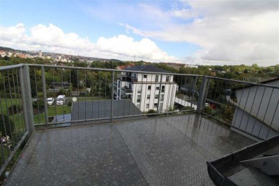 Dachgeschoß-Maisonette mit Blick über Plauen