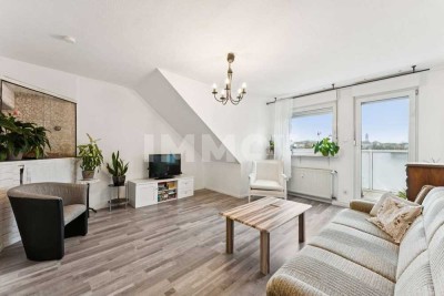 Attraktive Kapitalanlage: Vermietet 3-Zimmer-Wohnung mit Balkon und eigener Garage