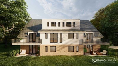 Energieeffiziente 3-Zimmer-Neubauwohnung in Gewässernähe