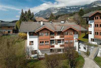 Geräumige Dachgeschosswohnung am Fuße des Wilden Kaisers zu mieten