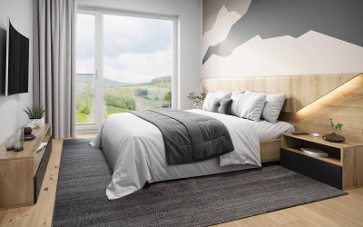 Wohnen und Vermieten: Das perfekte Wohnbauprojekt für Familien und Gäste. Möglichkeit zum Ausbau einer Galerie .