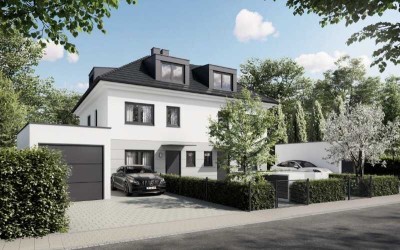 Moderne-Neubau-Doppelhaushälfte, realgeteiltes Grundstück, attraktive und grüne Bestwohnlage!!!