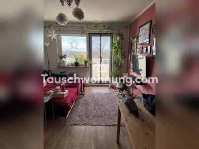 Tauschwohnung: Zweiraumwohnung mit Blick ins Grüne