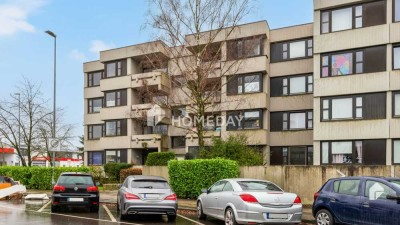 Geräumige Souterrain-Wohnung mit 3 Zimmern, 2 Bädern und großer Terrasse