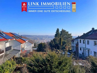 Erbpacht: Zusammengelegtes RMH & REH mit XXL-Sonnengarten und Panoramafernsicht!