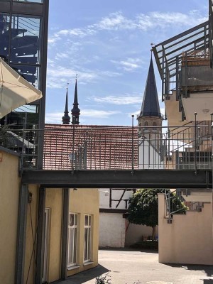 Vollständig renovierte Wohnung mit zwei Zimmern und Balkon in der Altstadt von Weikersheim
