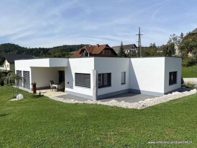 Barrierefreier Bungalow auf 800m Höhe mit 2 Terrassen Nähe Klagenfurt