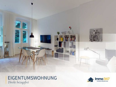 Traumhafte Altbauwohnung mit Balkon – Sofort bezugsfrei!