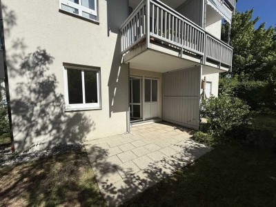 2-Zimmer-Wohnung mit Terrasse, Garten und Tiefgaragenstellplatz