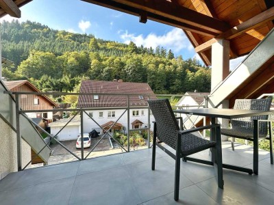 Wohlfühlen im Schwarzwald: Möbliertes 1-Zimmer-Apartment mit Balkon (2025 modernisiert)