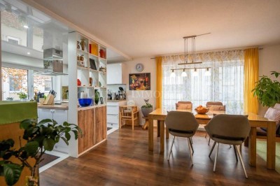 Moderne Vier-Zimmer-Wohnung mit Terrasse und Garten in HN-Sontheim