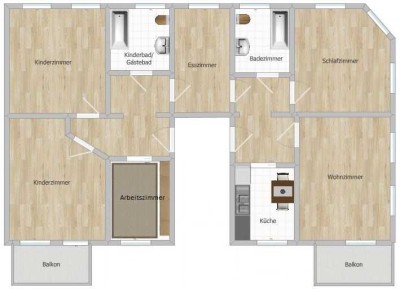 +++ Schöne 5-Raum-Wohnung in Netzschkau +++