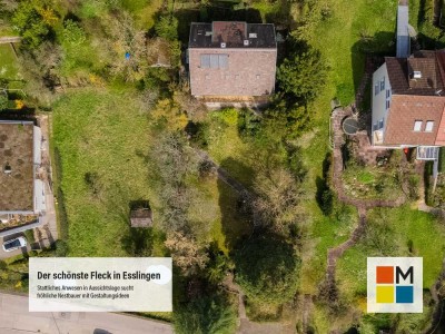 Der schönste Fleck in Esslingen.
Einfamilienhaus mit Potential.