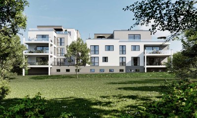 4 ZKB mit eigenem Garten, familienfreundliche Neubauwohnung