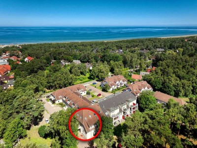 sonnige, strandnahe Ferienwohnung mit Süd-Balkon