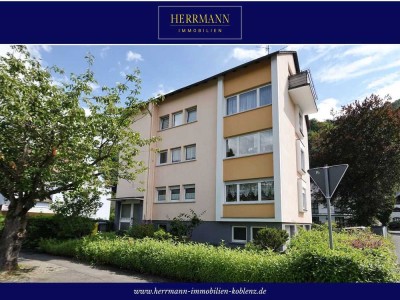 Komfortables Wohnen in bester Lage: Erdgeschosswohnung mit Blick auf die Emser Therme