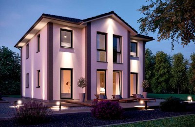Hier wird Ihr Wohntraum wahr: Traumhaus auf kleinem Baufeld verfügbar
