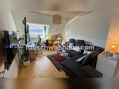 Tauschwohnung: Gemütliche 2-Zimmer-DG-Wohnung – zentral und kühl im Sommer