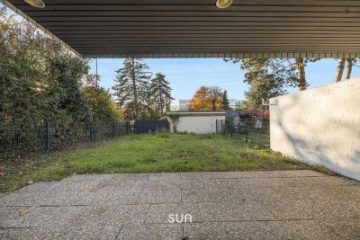 IDYLLISCHE 2-Zi. Erdgeschosswohnung mit 80 m² GARTEN