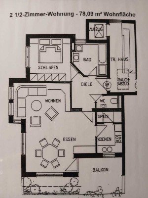 Attraktive 2,5-Zimmer-Wohnung in Laupheim