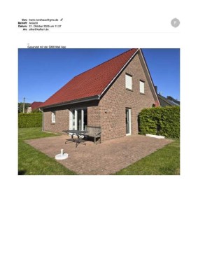 Einfamilienhaus mit 4 Zimmern, 2 Bädern und 2 Außenstellplätzen in Glowe