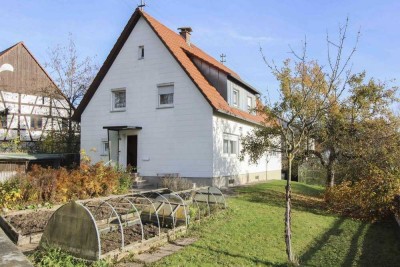 Ruhig und schön gelegenes Einfamilienhaus mit Garten in Ortsteil von Weißenhorn