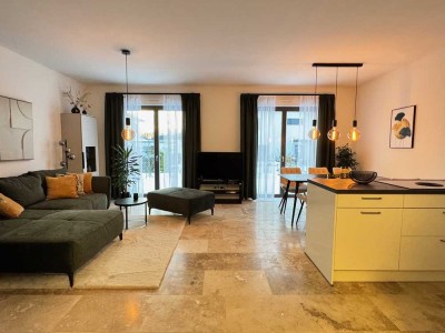 2 Terrassen,  Fussbodenheizung, Photovoltaik, Einbauküche u.v.m.