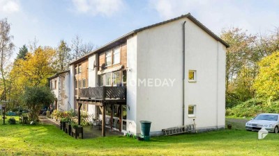 Charmante 1-Zimmer-Erdgeschosswohnung mit Garten, Terrasse und Stellplatz