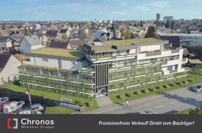 VERKAUFSSTART! Direkt vom Bauträger! 3-Zimmer-Neubauwohnung mit großem Süd-Balkon!