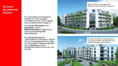 1 seniorengerechtes Appartement in Senioren-Wohngemeinschaft, zu vermieten