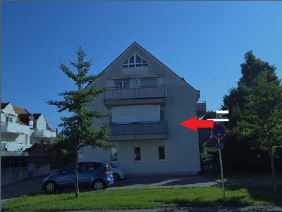 Helle 3-Zimmer-Wohnung mit zwei Balkonen und Tiefgaragenstellplatz in zentraler Lage von Eching
