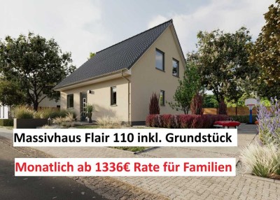 1336€ Rate: 5 Zimmer, freier Feldblick, Euer neues Haus in Damsdorf