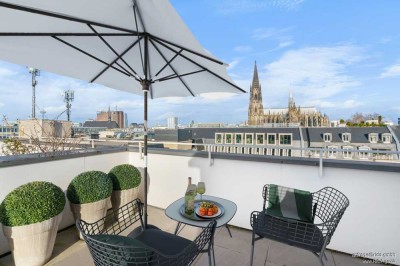 RIDA FLATS - Maisonette-Penthouse mit Domblick: Stilvoller Wohntraum im Herzen der Altstadt!