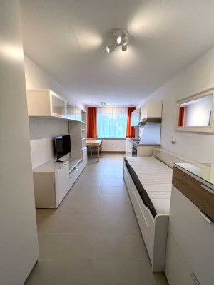 Schöne, helle möblierte 1 Zimmer Wohnung (25 m²), zentral und ruhig gelegen in 60320