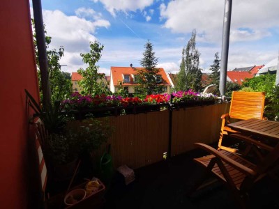 Schöne Altbauwohnung mit Balkon im Zentrum von Radebeul