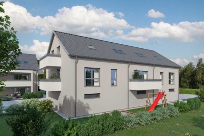 ++ NEUBAU 3-Zimmer Obergeschoßwohnung mit Südost Balkon (Wohnung 22) ++