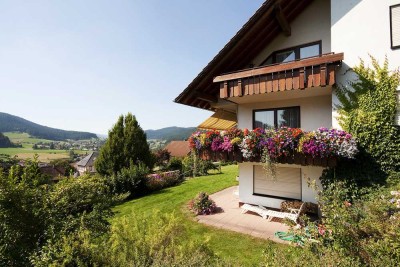 Helle 3,5-Zimmer Dachgeschosswohnung mit Balkon in Baiersbronn-Oberdorf