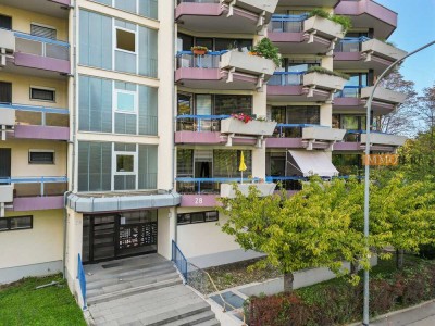 IMMORath.de - Kapitalanlage in Zentrumslage - 1-Zimmer-Wohnung mit Balkon und TG-Stellplatz