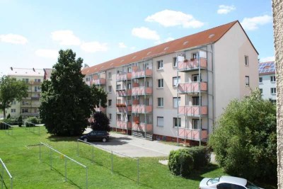 Ruhig gelegene 3-Raum-Innenstadtwohnung mit Balkon, optional mit Einbauküche