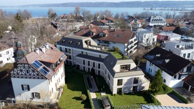 Erstbezug in Dießen: Stilvolle 4-Raum-Dachgeschosswohnung mit geh. Innenausstattung