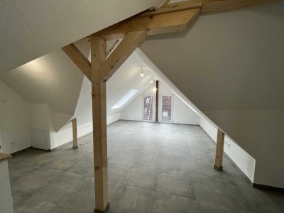 Helle, sanierte 1,5 Zimmer Wohnung im DG ab Mitte September