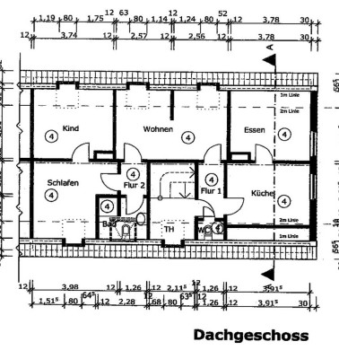 Schöne, modernisierte 4-Zimmer-Wohnung in Remscheid