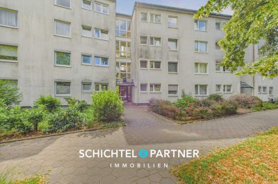 Neue Vahr | Gepflegte Wohnung im Hochparterre mit Balkon und Wintergarten