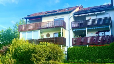 90 qm zum Wohnen und freier Blick bis zum Harz, das finden Sie in Bad Gandersheim!