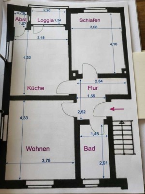 Stilvolle 2,5-Zimmer-Wohnung mit Balkon in Essen Nähe Klinikum
